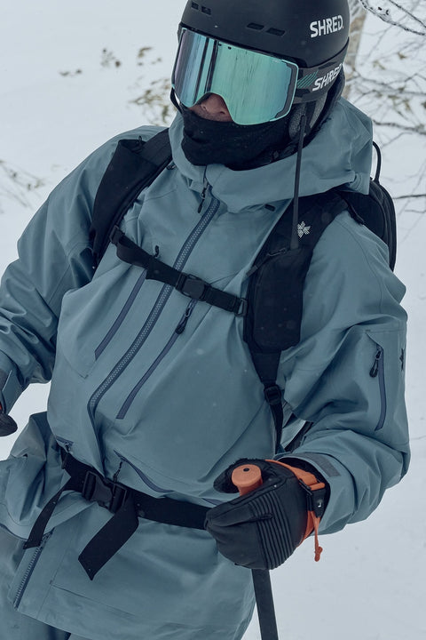 Model wearing the G06301 / GW06301 GORE-TEX 3L Work Pocket Jacket